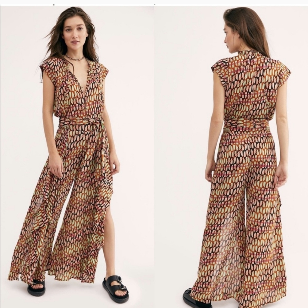 Free People Sahara Jumpsuit size small